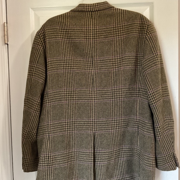 Rare,Vintage,Polo by Ralph Lauren,Made in Italy,Wool,Houndstooth Blazer,42R - Picture 8 of 8